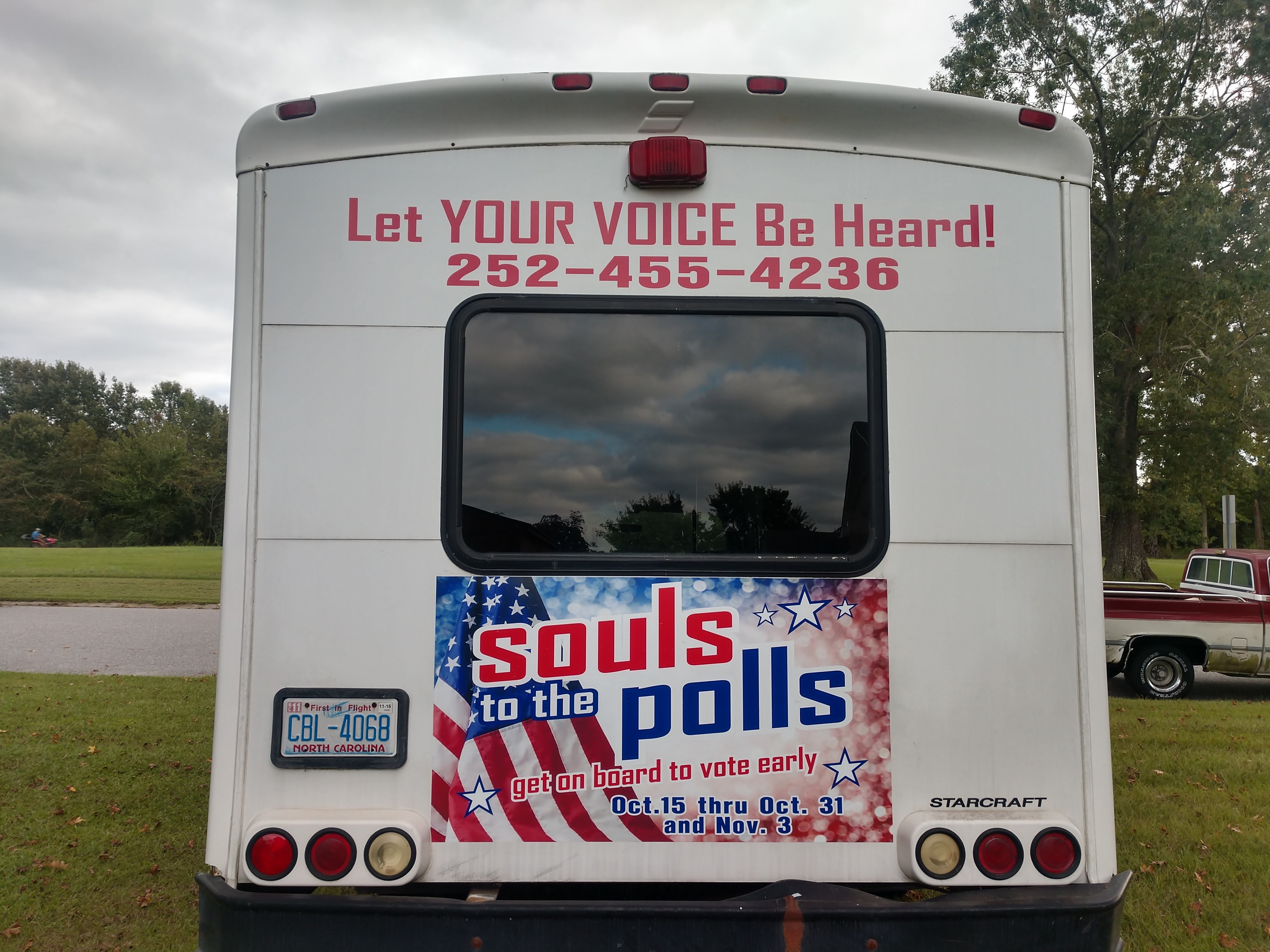 SunShine Station’s Souls to the Polls Van 2020 Elections